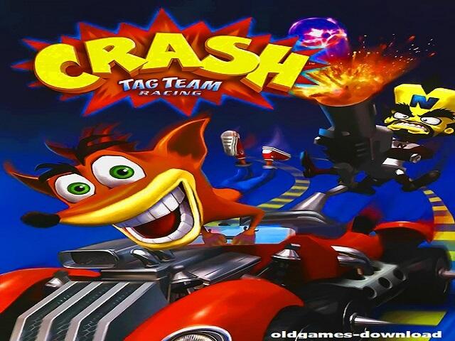 Crash Tag Team Racing front cover