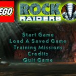 LEGO Rock Raiders Gameplay start window