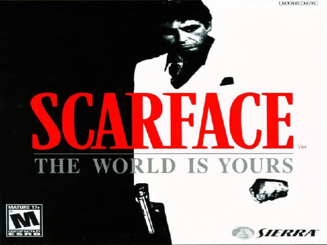 Scarface the world is yours playstation 2 front cover