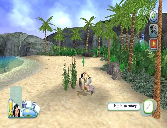The Sims 2 Castaway Gameplay PS2 4