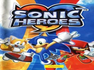 sonic heroes playstation 2 cover